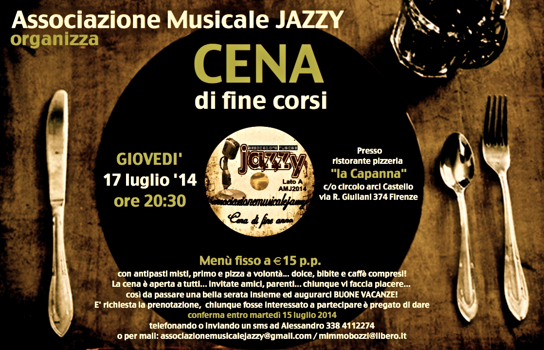 Read more about the article Cena di fine corsi 2013/2014