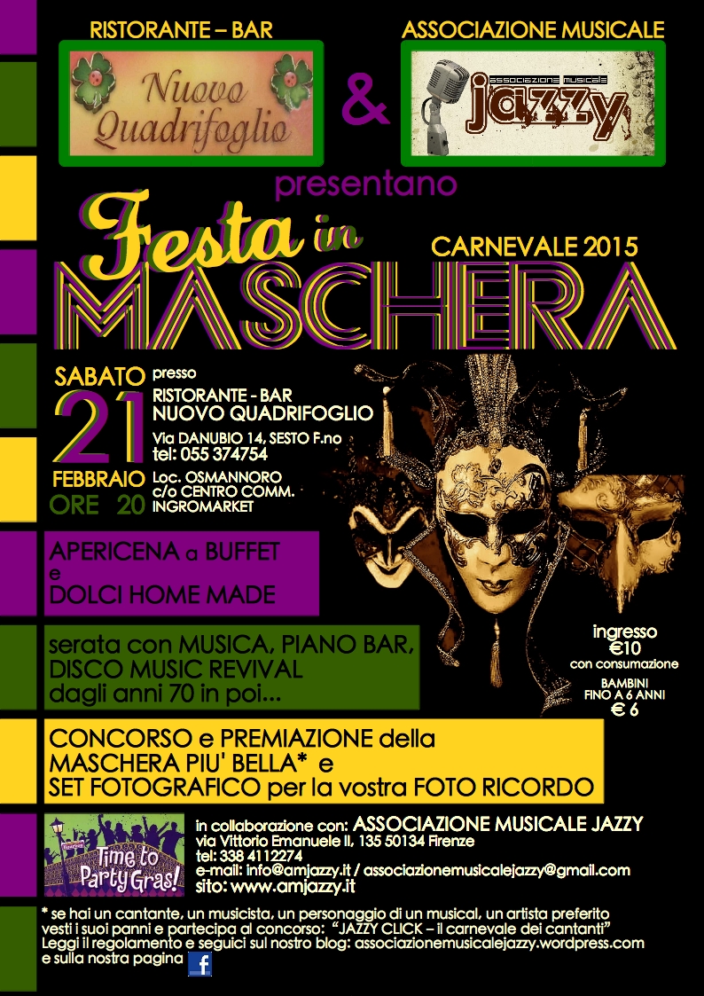 Read more about the article Festa in Maschera 2015