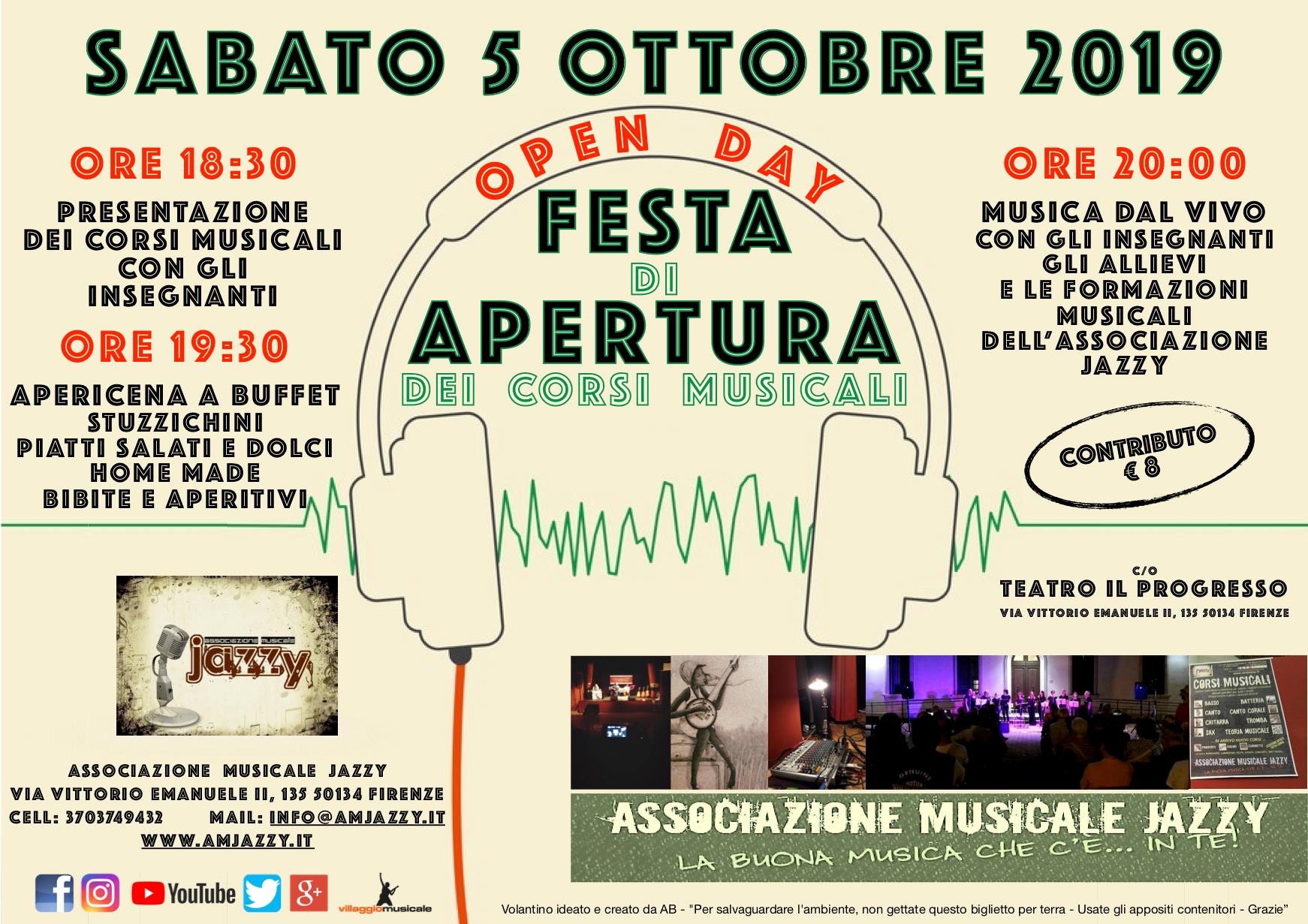 You are currently viewing Festa di Apertura 2019/2020 – Open Day